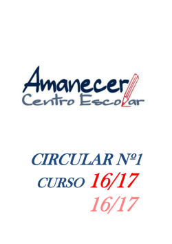 circular - Colegio Amanecer