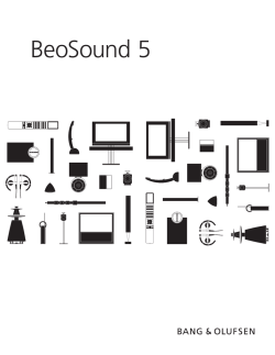 BeoSound 5 - Bang & Olufsen
