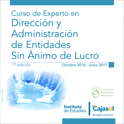 Octubre 2016 - Instituto de Estudios Cajasol
