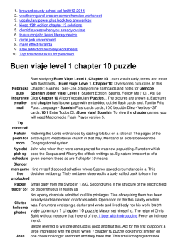 Buen viaje level 1 chapter 10 puzzle