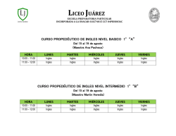 Dame Click - Liceo Juárez
