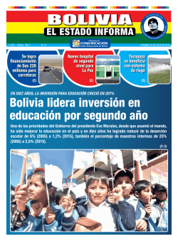 bolivia - Ministerio de Comunicación