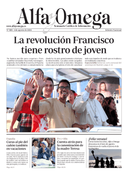La revolución Francisco tiene rostro de joven
