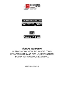 contested_cities - Contested Cities