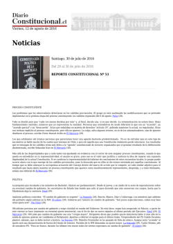 Noticias - Diario Constitucional