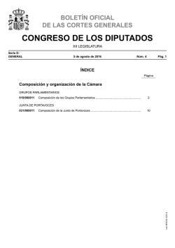 D-4 - Congreso de los Diputados