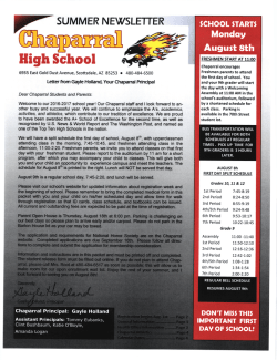High School - Scottsdale Unified School District
