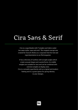 Cira Sans & Serif