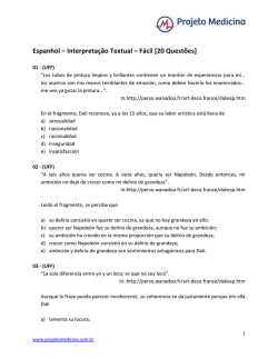 Espanhol – Interpretação Textual – Fácil [20