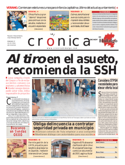 julio 17 - La Crónica de Hoy en Hidalgo