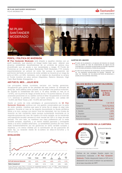 mi plan santander moderado - Santander Asset Management