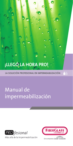 Manual de impermeabilización