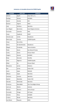 Lista de Asistentes Asamblea General DEF