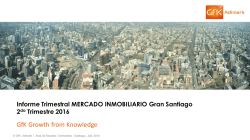 Informe Trimestral MERCADO INMOBILIARIO Gran Santiago 4