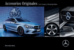 Descargar el catálogo del nuevo CLA Coupé  - Mercedes-Benz