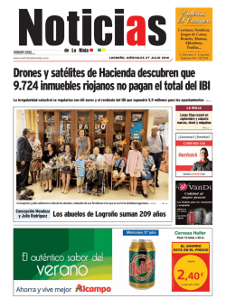 NDLR - 27 julio 2016 - Noticias de La Rioja