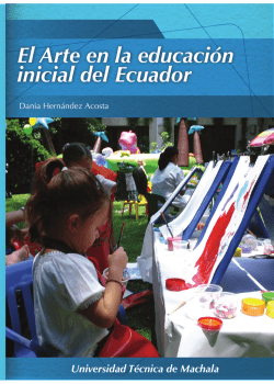 36 EL ARTE EN LA EDUCACION INICIAL DE ECUADOR