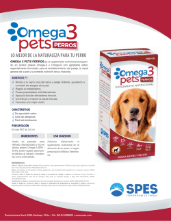 Omega 3 Pets Perro