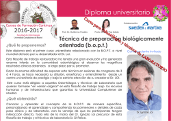 Presentación de PowerPoint - Facultad de Odontología. Universidad
