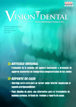 Revista - Vision Dental