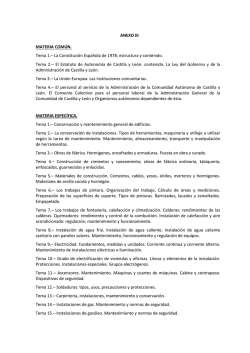 ANEXO III MATERIA COMÚN. Tema 1.– La Constitución Española