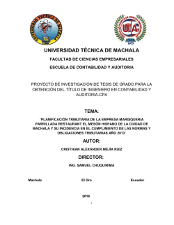 Repositorio Digital UTMachala - Universidad Técnica de Machala