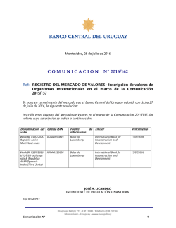 seggco16162 - Banco Central del Uruguay