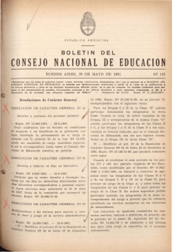 consejo nacional de educacion - Biblioteca Nacional de Maestros