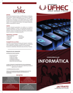 Pensum - Universidad UFHEC