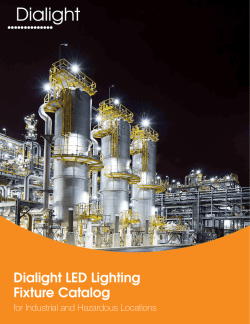 Dialight LED Lighting Fixture Catalog
