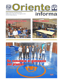 informa - CCH Oriente