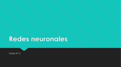 Clase 2 - Redes Neuronales 2016