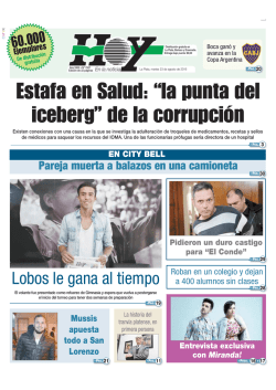 Martes - Diario Hoy