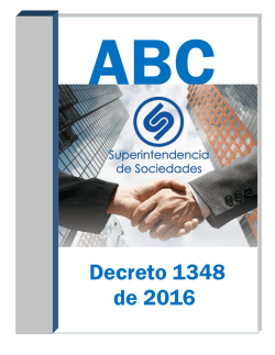 ABC del Decreto de Libranzas - Superintendencia de Sociedades