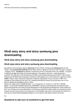 Hindi sexy story and story sumsung java downloading