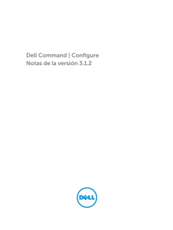Dell Command | Configure Notas de la versión 3.1.2