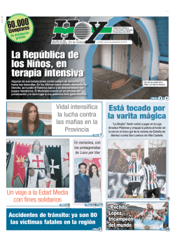 Lunes - Diario Hoy