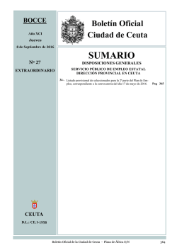 sumario - La Verdad de Ceuta