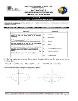Matematicas III - Preparatoria No. 3