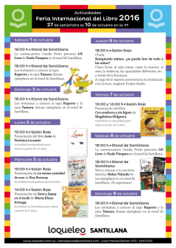 Feria Internacional del Libro 2016