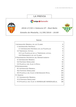 Valencia CF – Real Betis