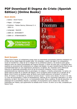 PDF El Dogma de Cristo (Spanish Edition