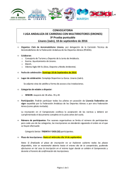 Convocatoria (PDF - 403 KB) - Federación Andaluza de los