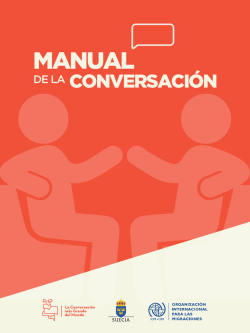 manual para conversar - La conversación más grande del mundo