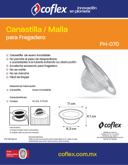 Canastilla Malla ID: 710631915337 Ficha de producto