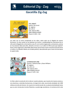 Gacetilla Zig-Zag - Editorial Zig-Zag