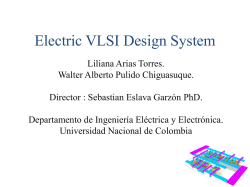 Tutorial Electric VLSI Design System - GMUN