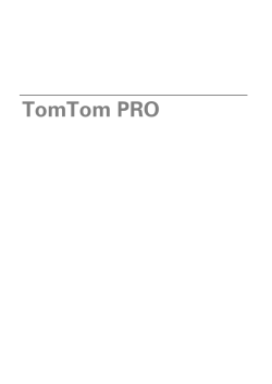 TomTom PRO - Portal para clientes