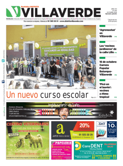 Un nuevo curso escolar - Periódico Distrito Villaverde