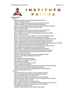 Internacionales - Prisma Bolivia